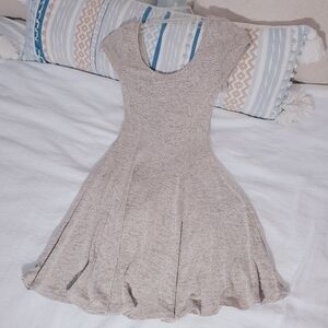 ACEMI A-Line Pleated Skater Dress